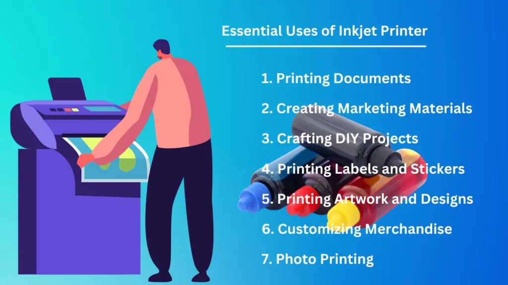 Uses of Inkjet Printer